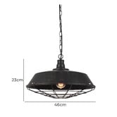 Observatory Lighting Vintage Wire Steel Pendant Light