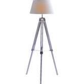 New Life Lighting Marianna White Large Tripod Floor Lamp