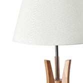 New Life Lighting Luce Bamboo Tripod Floor Lamp