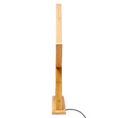 New Life Lighting Monica Star Bamboo LED Table Lamp