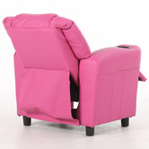 New Life Lighting Kids&rsquo; William Faux Leather Recliner Chair