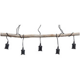 New Life Lighting Black 5 Bulb Pendant Light Holder