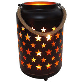 New Life Lighting Lumily LED Table Lantern with Rope Handle