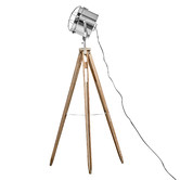New Life Lighting Christena Ki New &amp; Old Large Tripod Floor Lamp