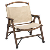 New Life Lighting Foldable Bamboo Outdoor Chair
