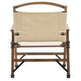 New Life Lighting Foldable Bamboo Outdoor Chair