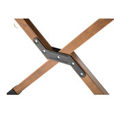 New Life Lighting Foldable Roll-Up Low Bamboo Outdoor Table