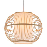 New Life Lighting Olivia Bamboo Pendant Light