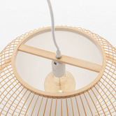 New Life Lighting Olivia Bamboo Pendant Light
