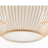 New Life Lighting Olivia Bamboo Pendant Light