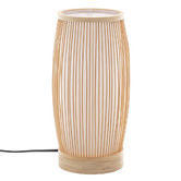 New Life Lighting Berdin Bamboo Table Lamp