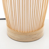 New Life Lighting Berdin Bamboo Table Lamp
