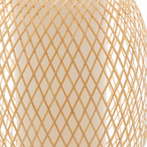 New Life Lighting Glancy Bamboo Table Lamp