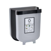 New Life Lighting Cielo Wall Mounted Foldable Trash Bin