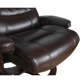 New Life Lighting 2 Piece Owen Recliner Armchair &amp; Footstool Set