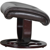 New Life Lighting 2 Piece Owen Recliner Armchair &amp; Footstool Set