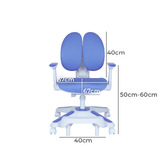 New Life Lighting Kids&#039; Rodelle Gas Lift Study Chair