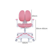New Life Lighting Kids&#039; Rodelle Gas Lift Study Chair