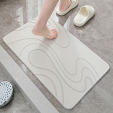 New Life Lighting Jacopo Quick Dry Diatomite Stone Bath Mat