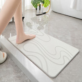 New Life Lighting Jacopo Quick Dry Diatomite Stone Bath Mat