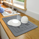 New Life Lighting Drusilla Dish Drying Diatomite Stone Mat