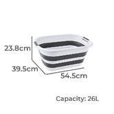 New Life Lighting Titan Foldable Laundry Basket