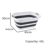 New Life Lighting Titan Foldable Laundry Basket