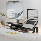 New Life Lighting Conway Adjustable Monitor &amp; Laptop Riser