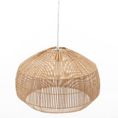 New Life Lighting Rollo Bamboo Pendant Light