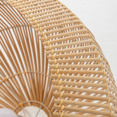 New Life Lighting Rollo Bamboo Pendant Light