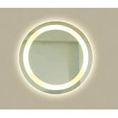 Thermogroup RB Range Round Backlit Mirror with Border
