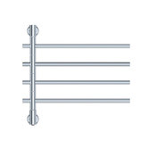 Thermogroup Thermorail 550mm Swivel 4 Bar Thermorail