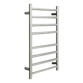 Thermogroup Thermorail 8 Bar Straight Cylinder Brushed Rail