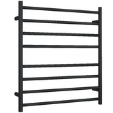Thermogroup Thermorail 750 x 700mm Matte Black Heated Stainless Steel Towel Rail