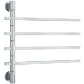 Thermogroup Non-Heated 600 x 540mm Square 4 Bar Swivel Towel Rail