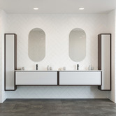 Thermogroup Ablaze Duke Oval Wall Mirror