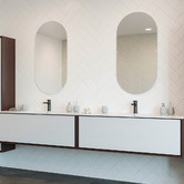Thermogroup Ablaze Duke Oval Wall Mirror