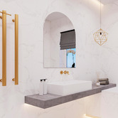 Thermogroup Ablaze Aspen Arch Wall Mirror