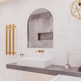 Thermogroup Ablaze Aspen Arch Wall Mirror