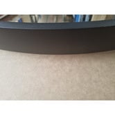 Thermogroup Round Mirror with Black Frame