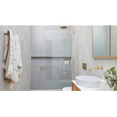 Thermogroup Thermorail 900mm Vertical Heated Towel Rail with Hook
