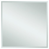 Thermogroup Montana Bevel Edge Square Mirror with Demister