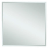 Thermogroup Montana Bevel Edge Square Mirror with Demister &amp; Hanger