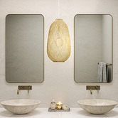 Thermogroup Thermorail 800mm Single Bar Heated Towel Rail