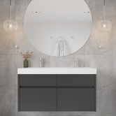 Thermogroup Ablaze Glue-to-Wall Mirror
