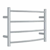 Thermogroup Thermorail Curved Round 600mm Chrome Heated Towel Ladder
