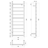 Thermogroup SS Range Square 10 Bar Thermorail