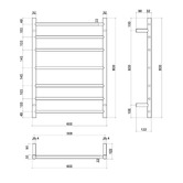 Thermogroup Thermorail 600mm 12V Straight Cylinder Rail