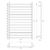 Thermogroup Thermorail 14 Bar Straight Cylinder Rail