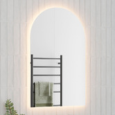 Thermogroup Ablaze Arched Backlit Mirror